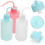3pcs 250ml Eyelash Cleaning Squeeze Bottles Leak-proof Empty Cleaner Bottles 8