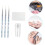 Silicone Back Brush Long Handle Double-sided Bath Body Brush 3