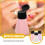 3er-Pack Nagellackentferner-Pumpflaschen, tragbare Maniküre-Pumpspender 2