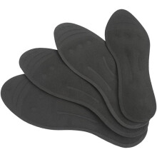 3 stuks schoenzolen voor plantaire fasciitis, vloeistofgevulde masserende inlegzolen, orthopedische inzetstukken voor platvoeten, TPU-gel inlegzolen