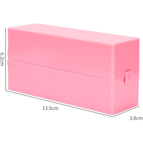 3pcs Nail Drill Bits Display Box Manicure Drill Bit Organizer Storage Case for Nail 1