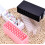 3pcs Nail Drill Bits Display Box Manicure Drill Bit Organizer Storage Case for Nail 3