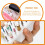 3pcs Nail Drill Bits Display Box Manicure Drill Bit Organizer Storage Case for Nail 7