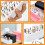 3pcs Nail Drill Bits Display Box Manicure Drill Bit Organizer Storage Case for Nail 8