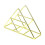 Triangular Metal Napkin Holder Black 2