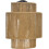 Rustic Wall Sconce Hand-Woven Hemp Rope Boho Lamp 1