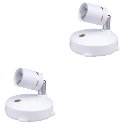 Lampe de poche intérieure avec chargeur USB (2 pièces)
