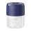 Elektrische knoflookpers/stamper 250 ml blauw 1