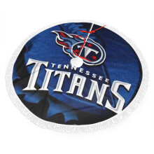Christmas Plush Tree Skirt Football Team Colors 30 36 48