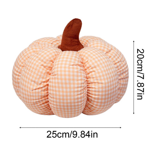 Buffalo Check Pumpkin Pillow 25x25x20 cm 2