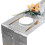 Mantel de plástico a cuadros de 33x26 cm. 2