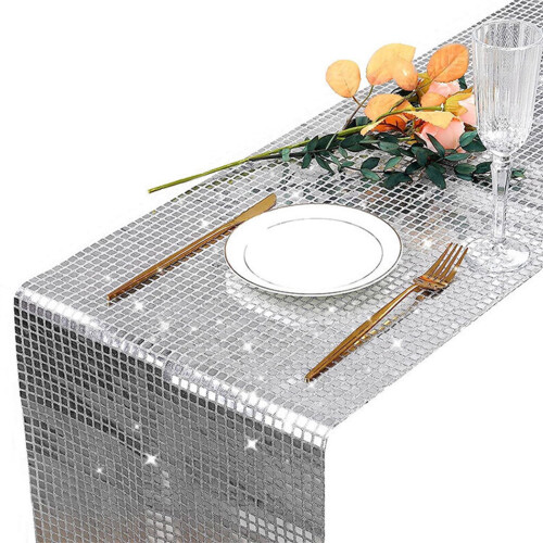 Mantel de plástico a cuadros de 33x26 cm. 1