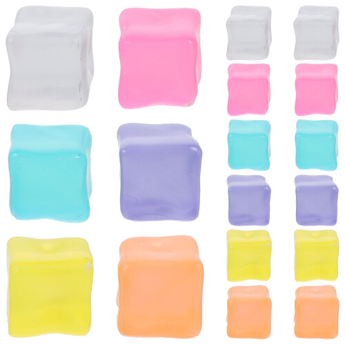 25 cubos de gelo acrílicos reutilizáveis 2