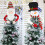 Christmas Tree Hat Decor – Flannel & Faux Wool, L/S Sizes 3