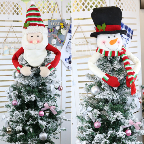 Christmas Tree Hat Decor – Flannel & Faux Wool, L/S Sizes 2