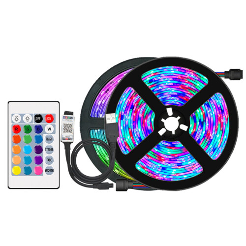 LED Strip Light IP65 Waterproof, APP & Remote Control, 5050 1