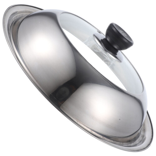 Stainless Steel and Glass Pot Lid28cm 1