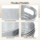 Galvaniserad metallisk ishinkset 4 gallon x 4 4