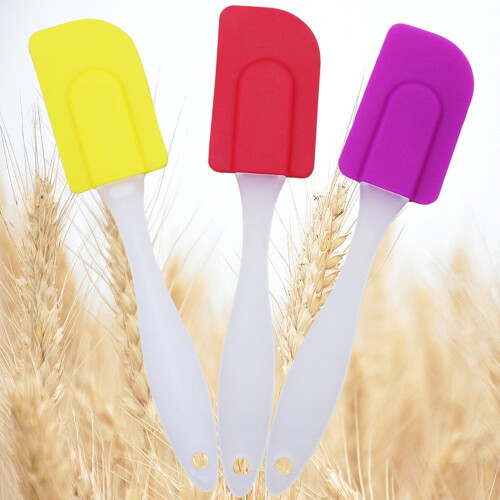 Spatola in silicone resistente al calore per cuocere e mescolare 1