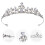 White Alloy Bridal Tiara – Elegant Wedding Headpiece 2