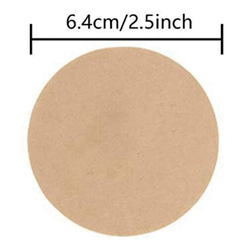 Unbleached Round Coffee Filter Paper 6 cm 800 pcs 2