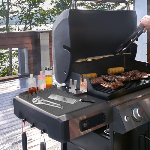Matkvalitets silikon grillmatte for utendørs grilling 1
