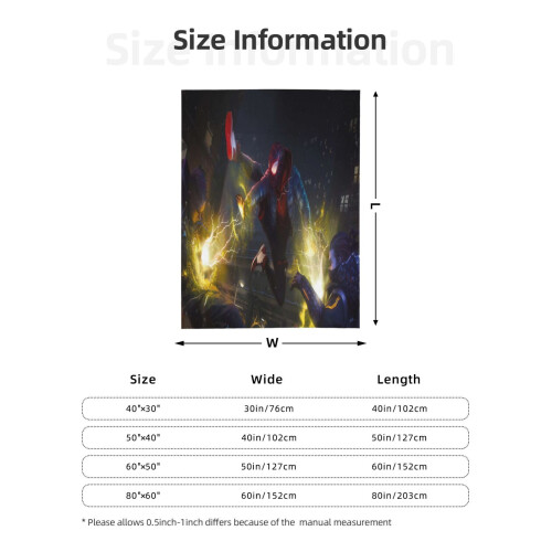 Couverture polaire Spider-Man 127 x 102 cm 2