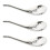 Edelstahl-Kaviarlöffel-Set (3-teilig) 4