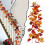 Guirlande de feuilles d'érable artificielles 1,77 m 2