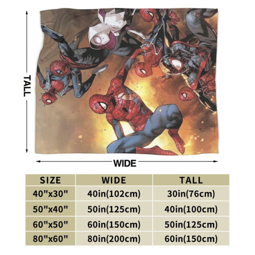 Κουβέρτα Spider-Verse Fleece 60x50 ίντσες 2