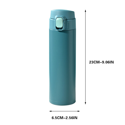 Bouteille isotherme Thermos 450 ml en acier inoxydable 2
