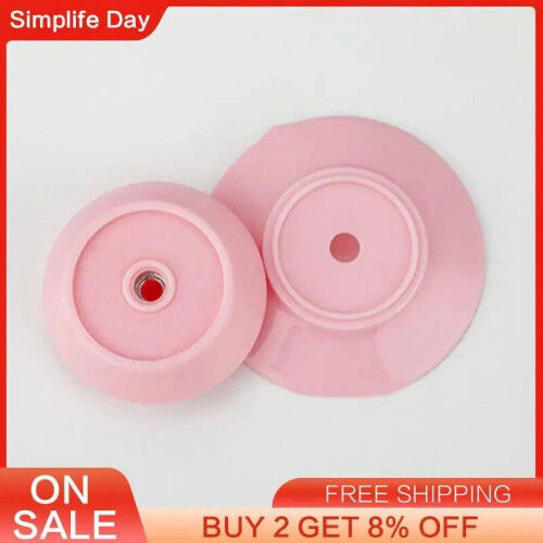 2-Pack Plastic Pot Lid Handles with Stainless Steel Base 1