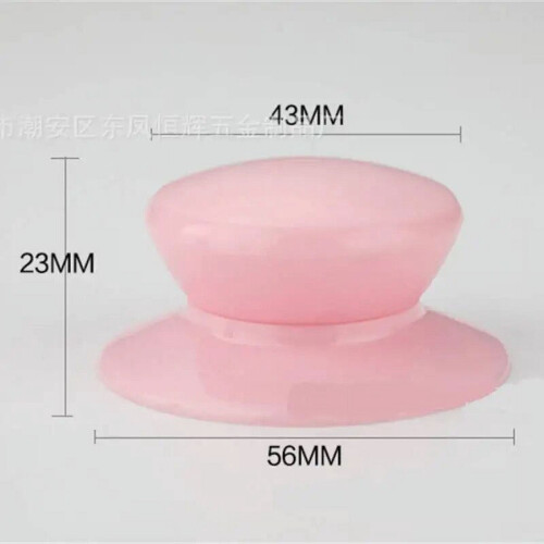 2-Pack Plastic Pot Lid Handles with Stainless Steel Base 2
