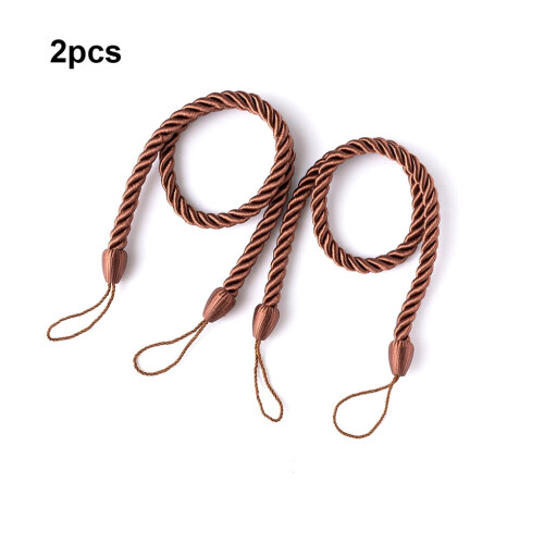 Worallymy polyester curtain holdback set 2 pieces 2