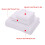 Microfiber Towel Set Bear-Embossed Absorbent Quick-Dry 3