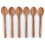 Ensemble de 6 cuillères de cuisine en bois d'acacia 1