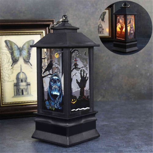 LED Halloween square wind light, soft glow, 1 piece 1