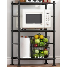 Heavy Duty 3-Tier Storage Shelf Unit 18.4" W x 12.6" D x H