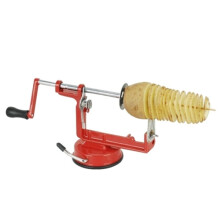 Trancheuse à pommes de terre spirale automatique en acier inoxydable