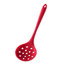 Cuillère à fentes en silicone avec trou de suspension, 28,5 cm