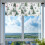 Green Christmas Tree Curtains Polyester 140x70cm 5