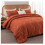 Tacar Clúdaigh Oráiste Dóite Terracotta Boho 2 phíosa 2