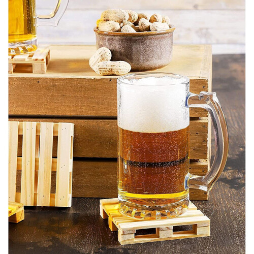 Wooden Mini Pallet Coaster Set 4 Pack 1