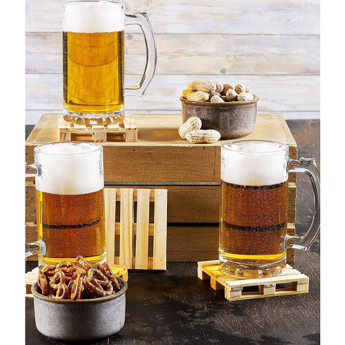 Wooden Mini Pallet Coaster Set 4 Pack 2