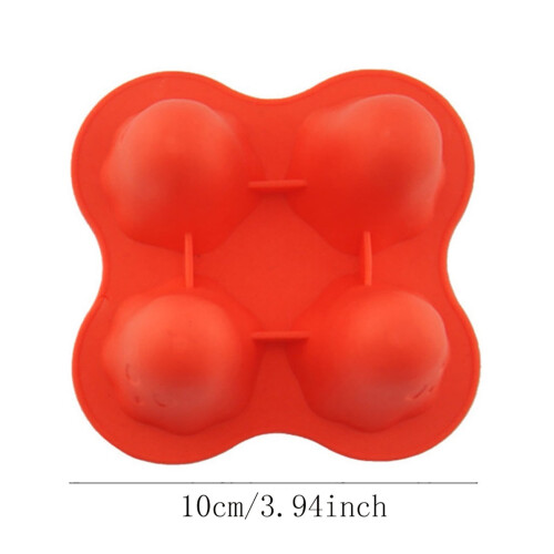 FrostMold Ice Cube Tray – 4-Cavity Flexible Food-Grade 2