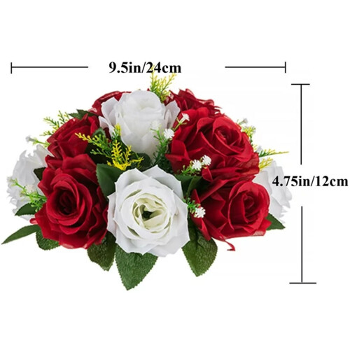 XIUH Sidenblombollar 2-pack Lila Bröllopsdekorationer 2