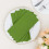 Serviettes de table vert olive effet lin, paquet de 20 5