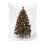 Tapeçaria de parede com árvore de Natal verde, 150 x 130 cm 2