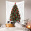 Tapeçaria de parede com árvore de Natal verde, 150 x 130 cm 5