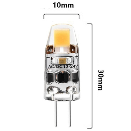 G4LED-lampa 2W kallvit 10-pack 1